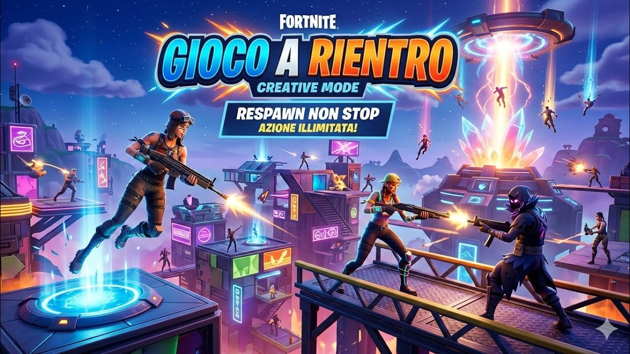 Fortnite gioco a rientro #Franc8o #epicgames #fortnite