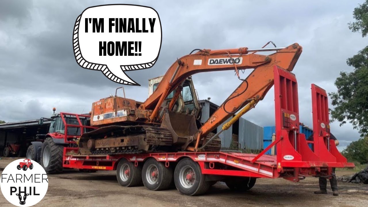 THE DAEWOO DIGGER IS COMING HOME!!!!