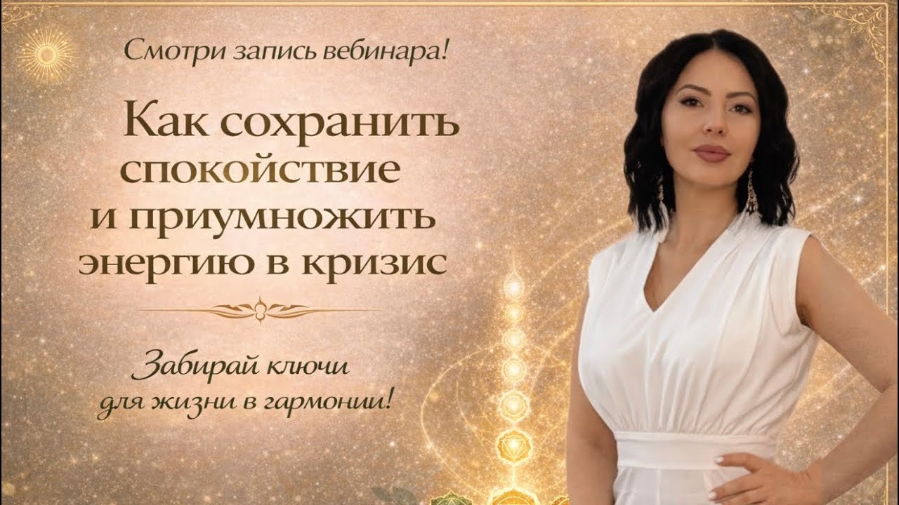 как сохранить спокойствие и приумножить энергию в кризис