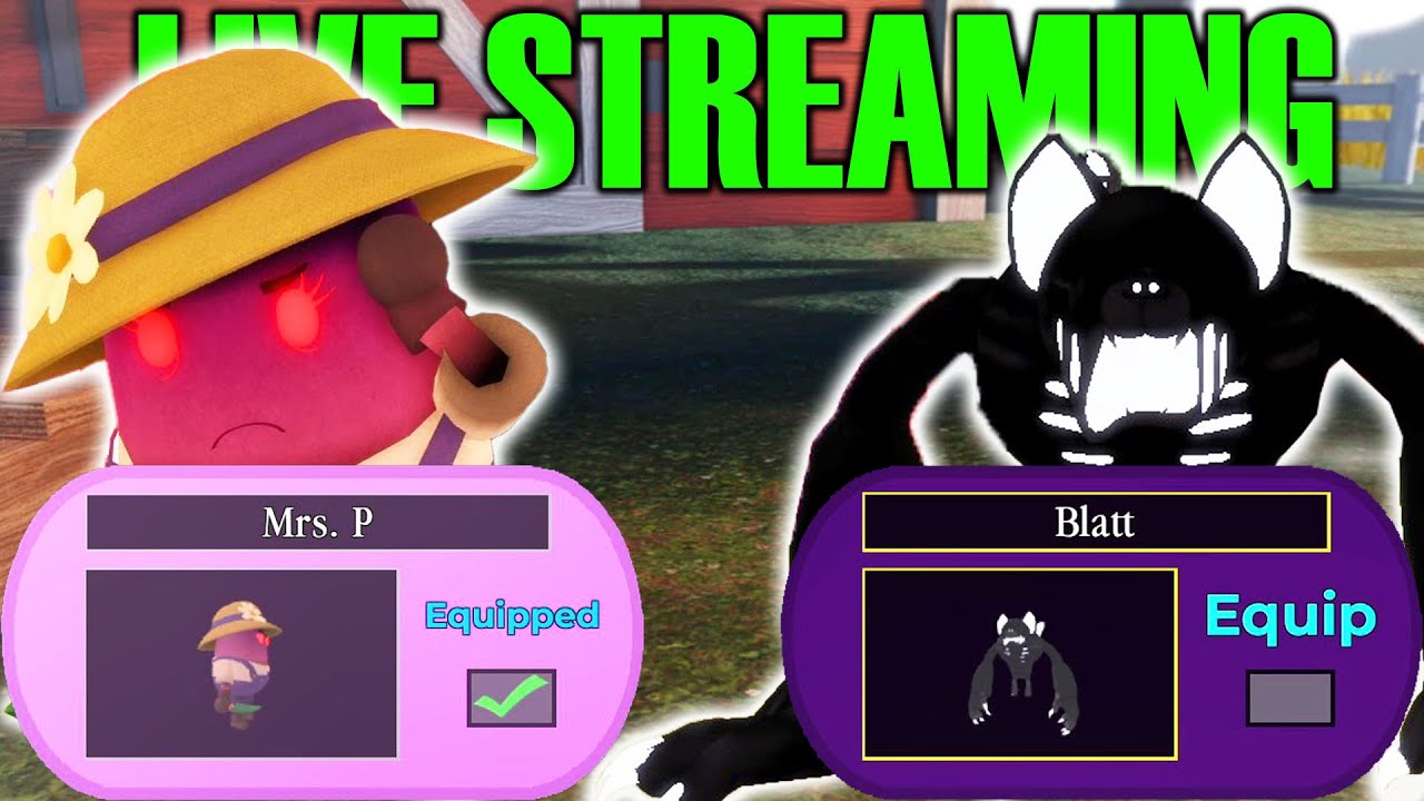 Live Stream: Helping Fans To Get Skin in Roblox Piggy #9