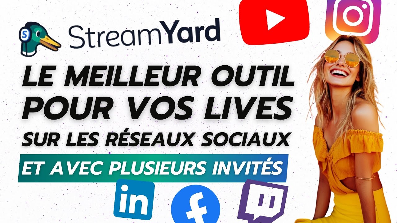 StreamYard : la meilleure plateforme de live/stream multi-canal avec des invités ! 💪🏼