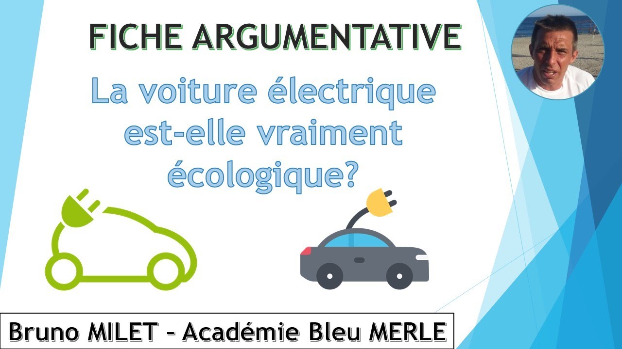 DELF B2 - DALF C1 - DALF C2 - FICHE ARGUMENTATIVE 2022   - VOITURE ELECTRIQUE - EXEMPLE GRATUIT