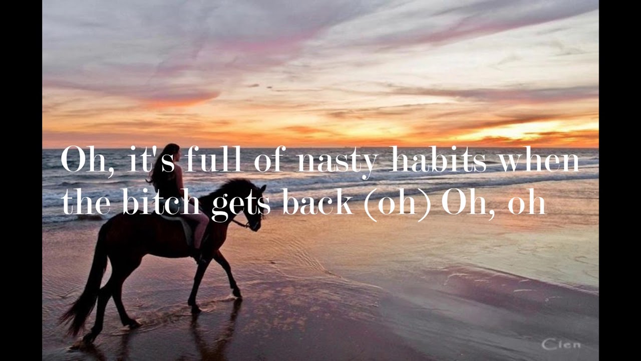 Miley Cyrus - The Bitch Is Back (Lyrics)