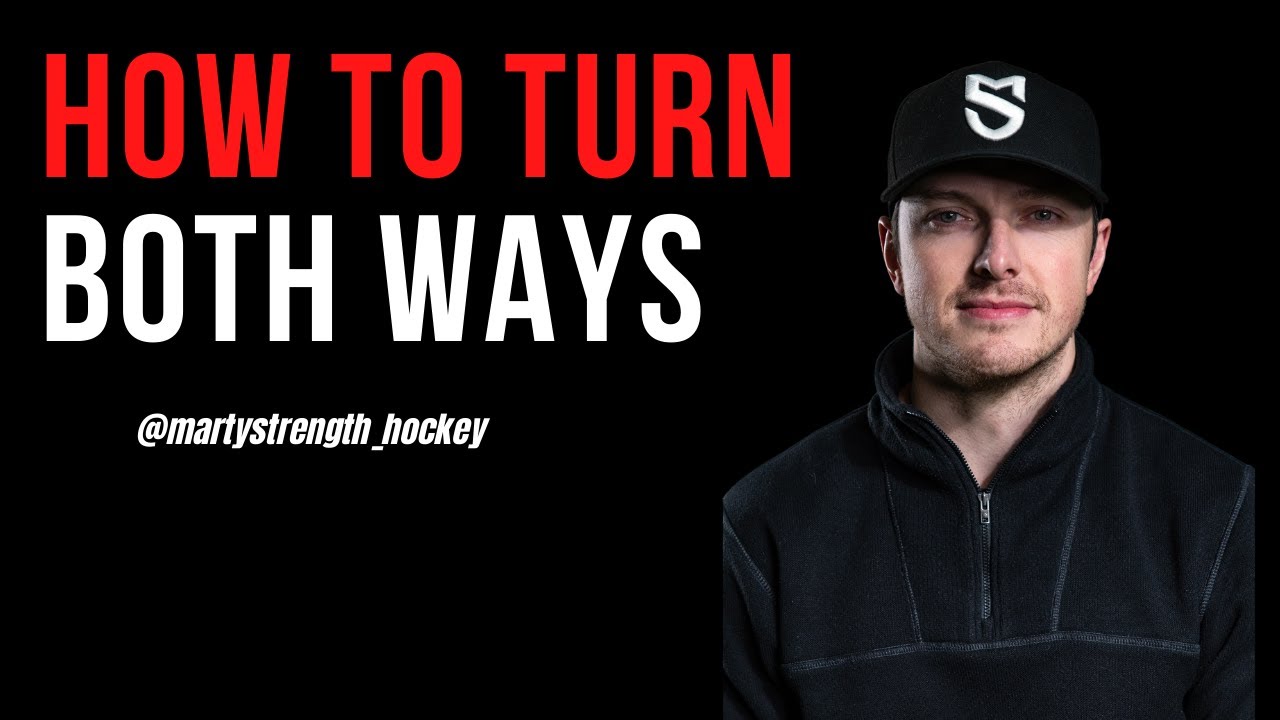 Beginner Hockey Player, How To Turn Both Ways