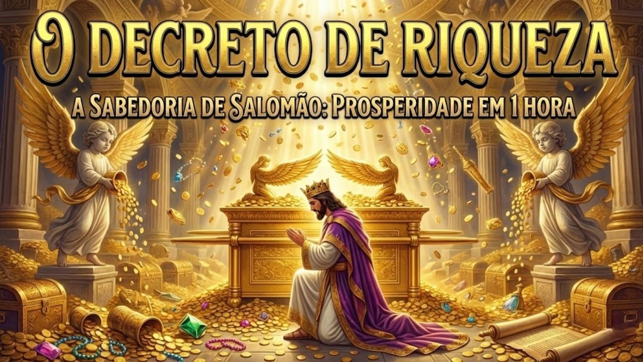 ⚡💰 SALMO SECRETO de SALOMÃO que OBRIGA o DINHEIRO a Vir ATÉ VOCÊ EM 1 HORA