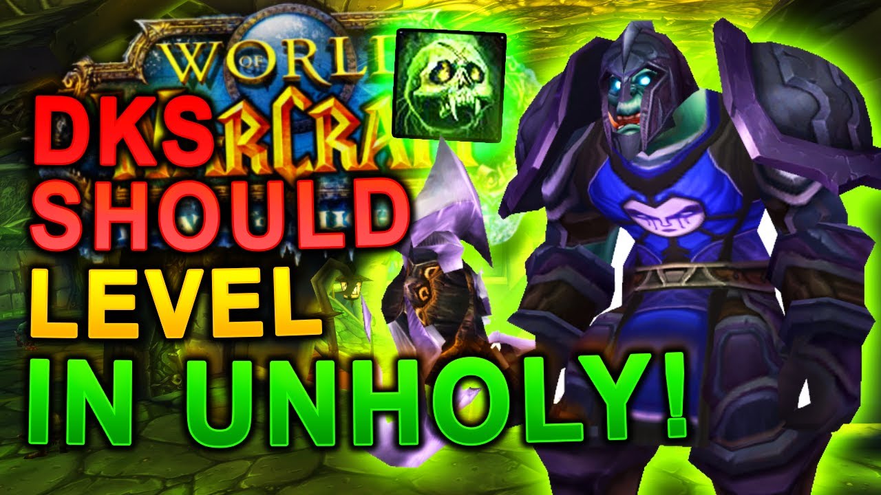 Death Knights Should Level in Unholy Not Blood!