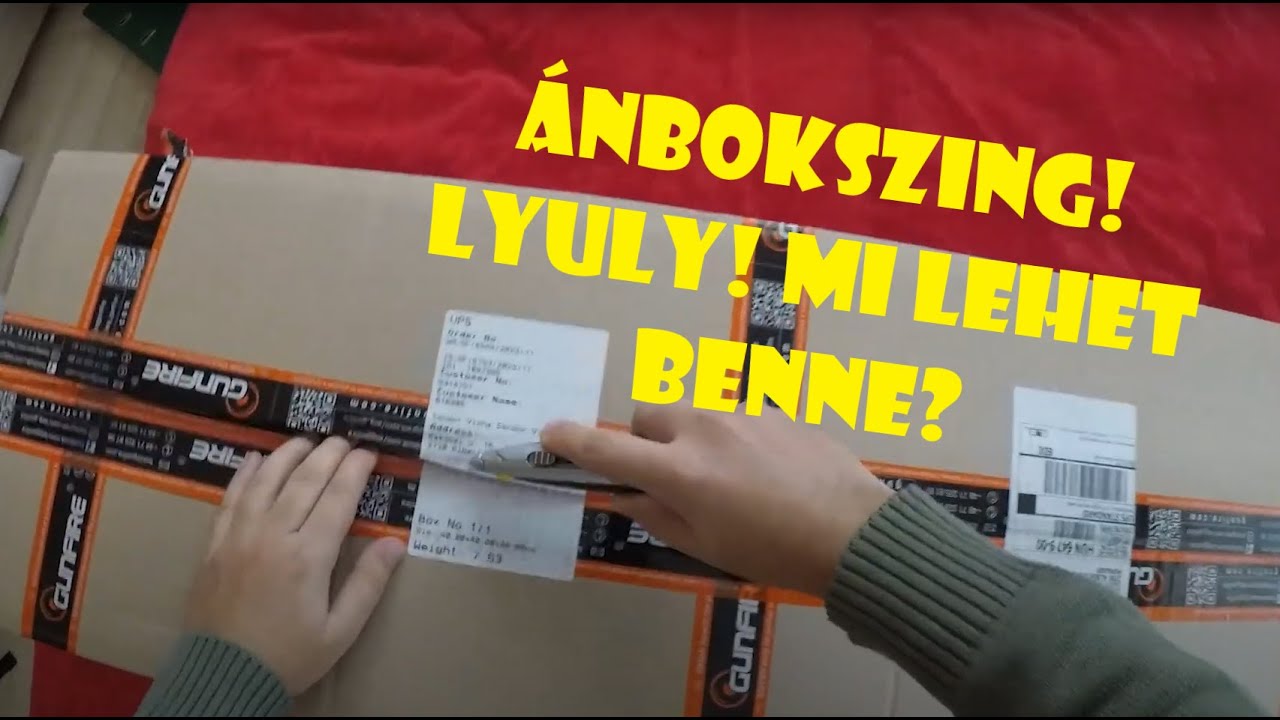 Unboxing: Black Friday cuccok a Gunfire-ről
