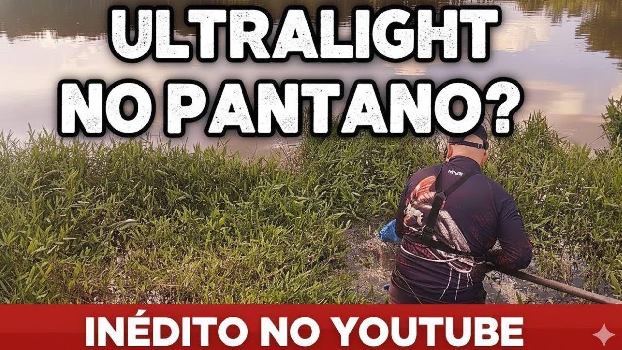 Mato Grosso e Linha Fina, NÃO É DUPLA CAIPIRA, é DUREZA pra tirar o peixe da agua com ULTRALIGHT!