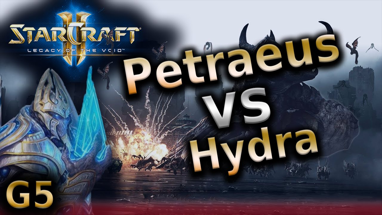 SC2 LotV - Petraeus vs Hydra - ZvZ G5 - Pro Tournament