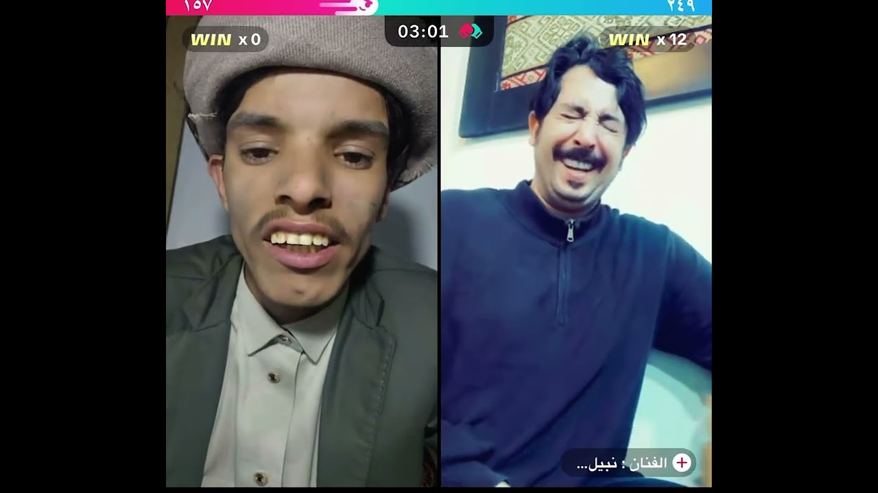 شاهد لا يفوتك تحدي بين الفنان نبيل الانسي وعلي عبدالله صالح