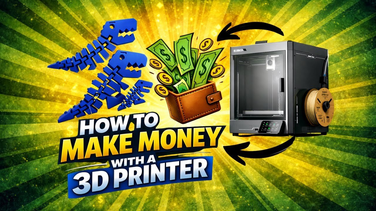 How to make money selling 3d prints! 