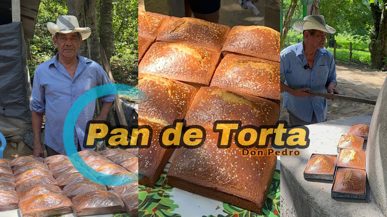 Así prepara El Pan de Torta don Pedro Santos, Caserío las Ánimas Cantón El Salitre Tejutla Chalate..