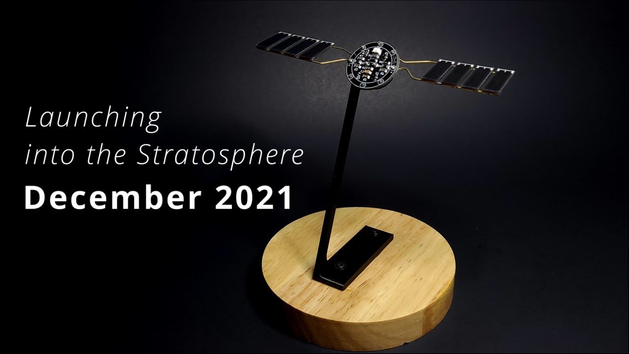 LEO SAT Circuit Sculpture