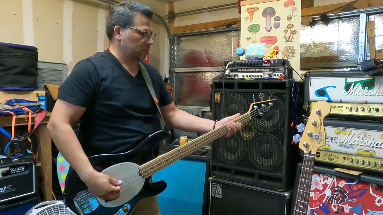 2004 Mexican Fender P Bass & OLP MM2 STINGRAY