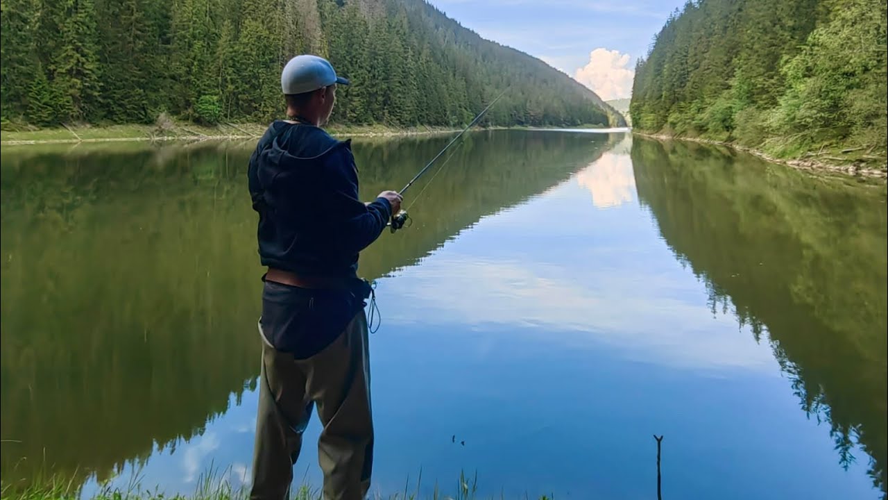 Pescuit în natura sălbatică a Munților Apuseni - Păstrăv și biban la momeală artificială‼️🎣