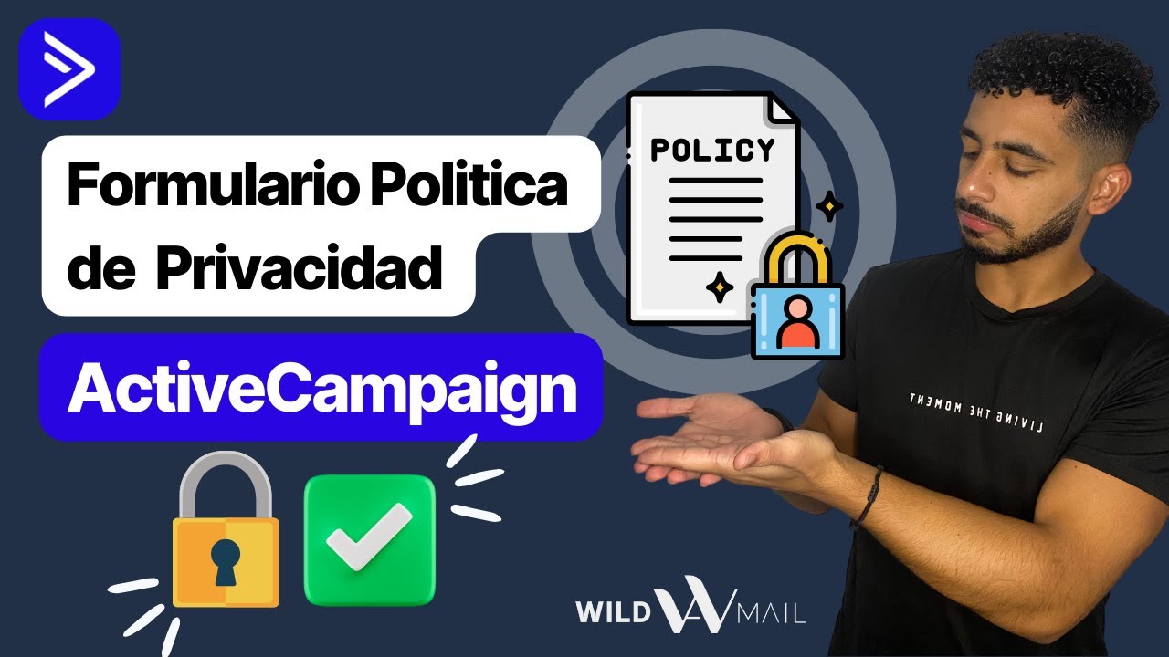 Como crear un formulario con política de privacidad en ActiveCampaign