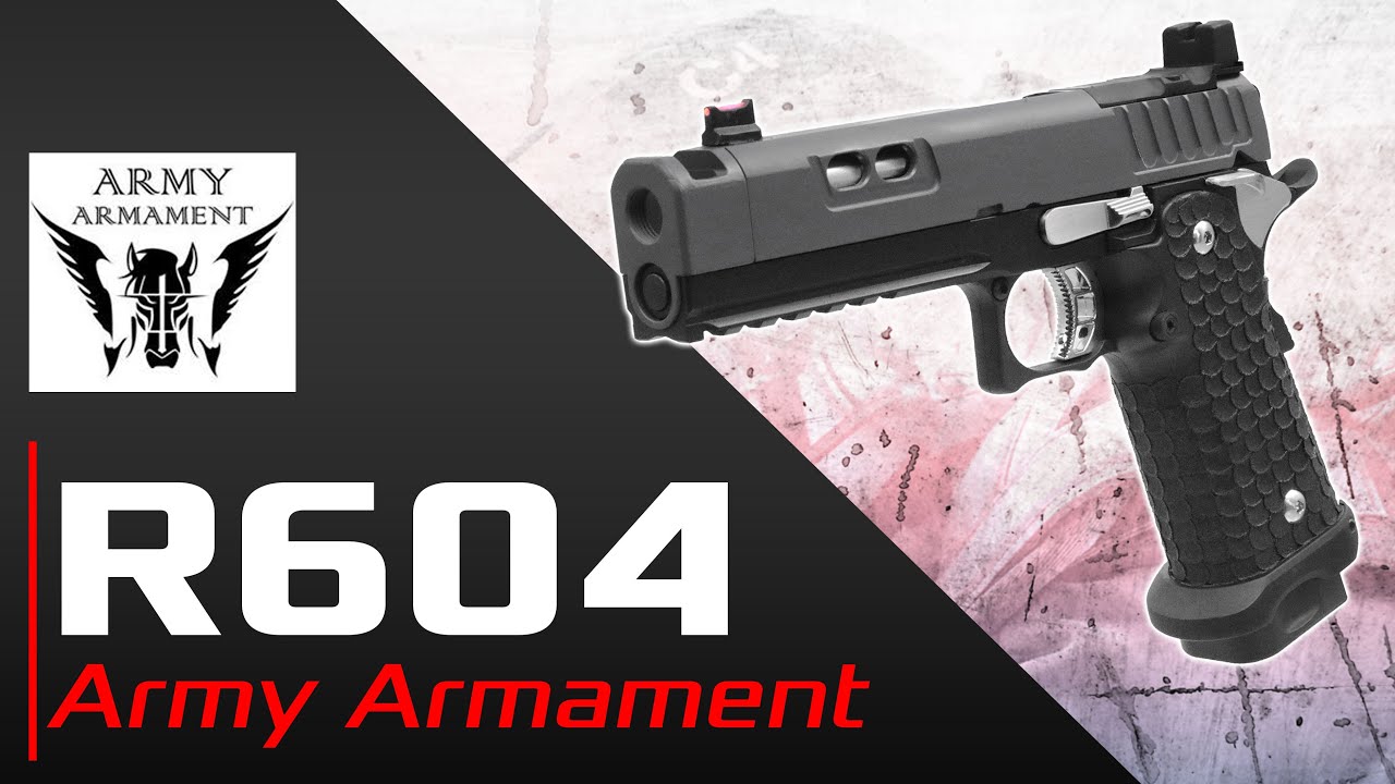 [R604 - Army Armament] Pr&eacute;sentation | Review | Airsoft FR - EN subs