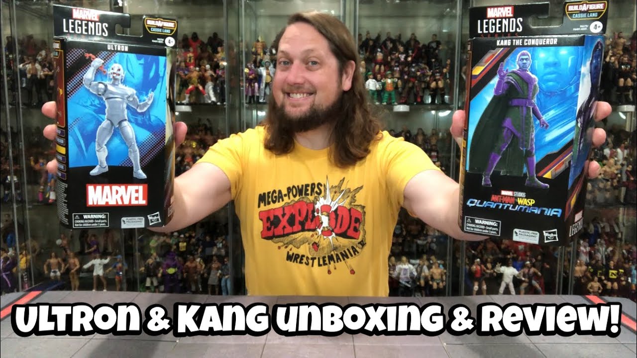 Kang the Conqueror & Ultron Ant Man Marvel Legends Unboxing & Review!