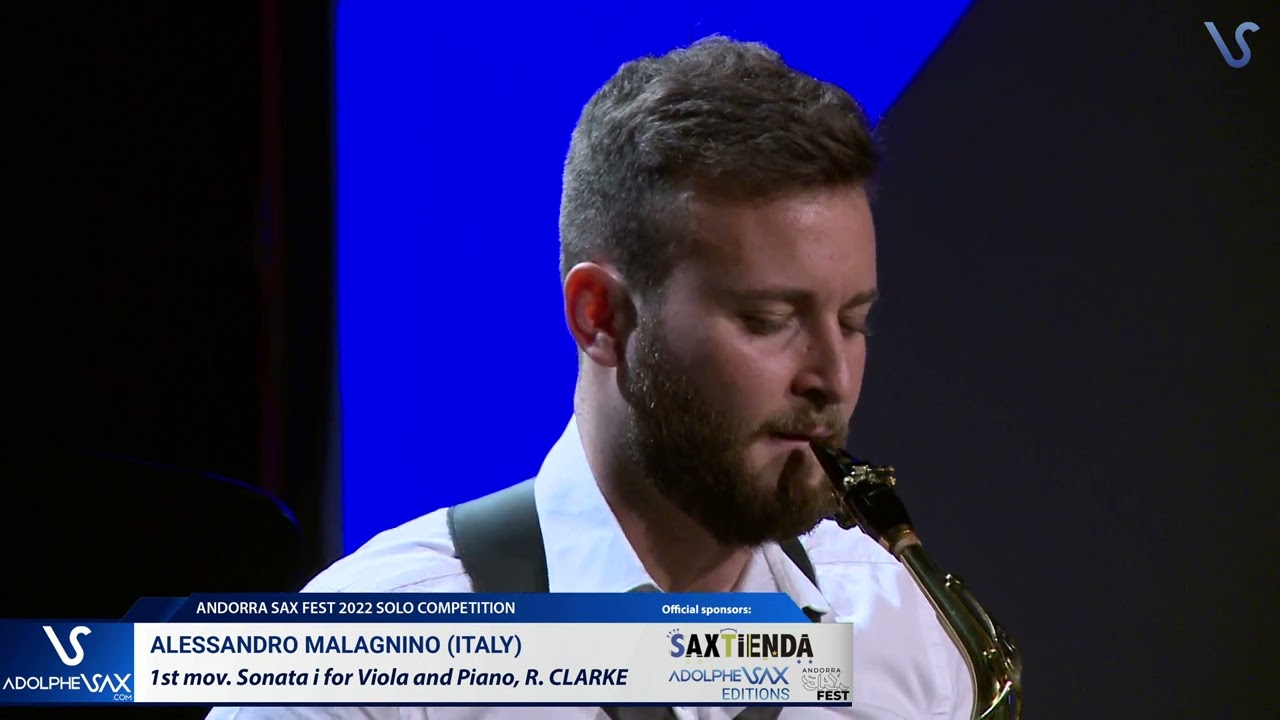 Alessandro Malagnino - Sonata I for viola by Rebecca CLARKE
