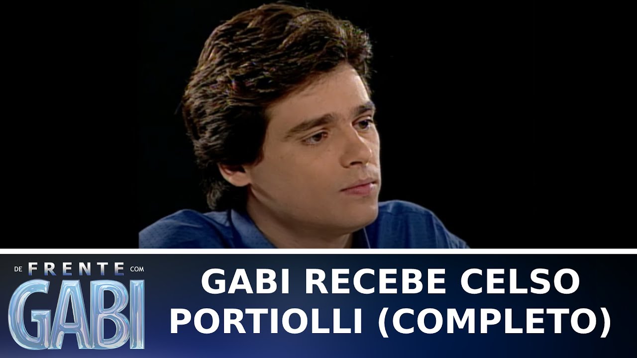 De Frente com Gabi - Celso Portiolli (03/05/1998) | SBT Vídeos