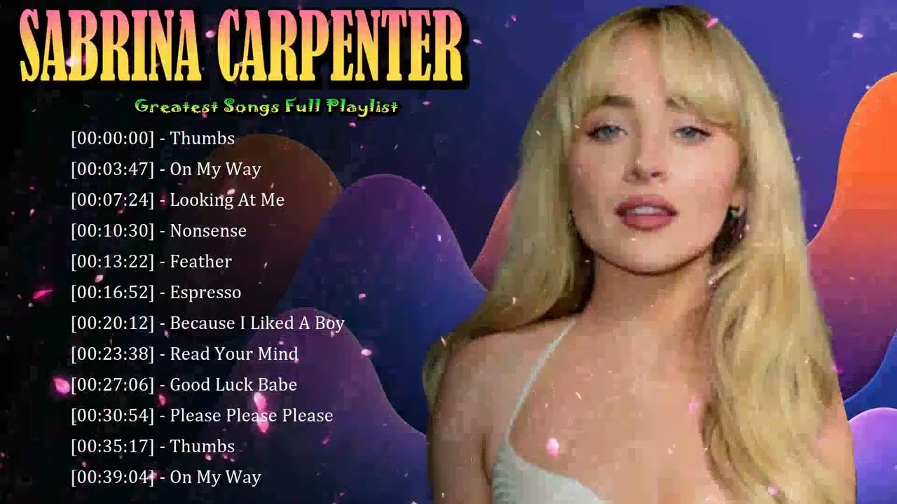 ✨ Sabrina Carpenter - Her music turns simple moments into meaningful pop stories 🎀