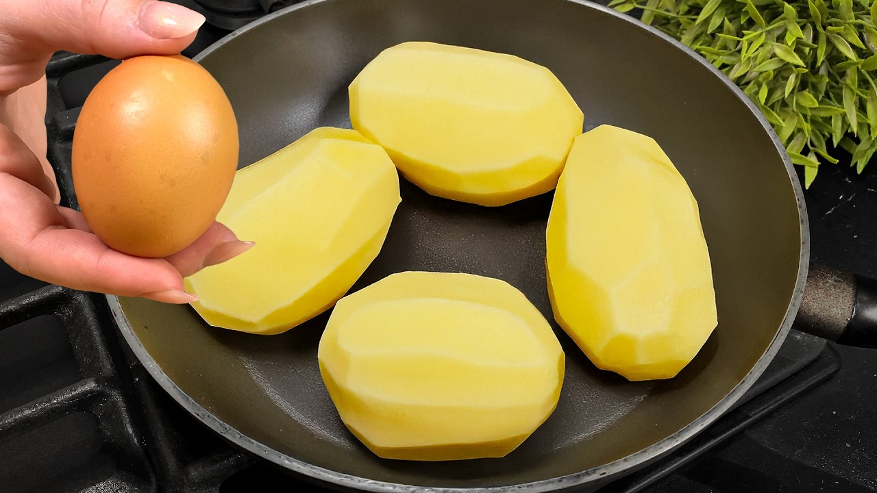 Hast du Kartoffeln und 2 Eier?! Meine Großmutter hat mir dieses Rezept beigebracht!