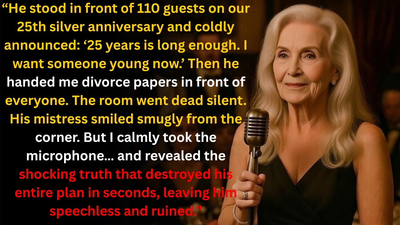 He Served Me Divorce Papers on Our 25th Anniversary💔🥀