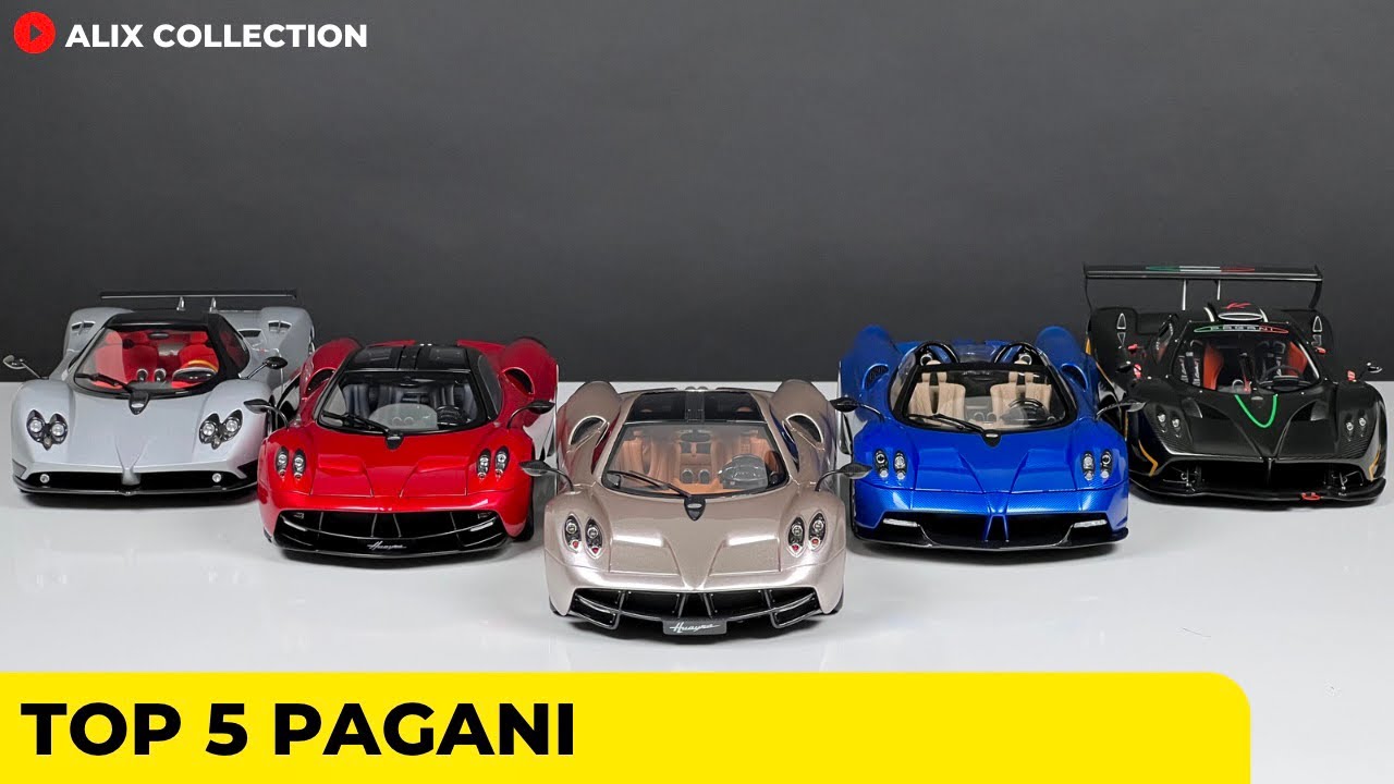 TOP 5 Pagani Cars in my collection