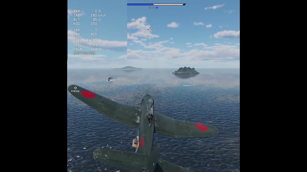 How to Torpedo Bomb in Naval | War Thunder #shorts