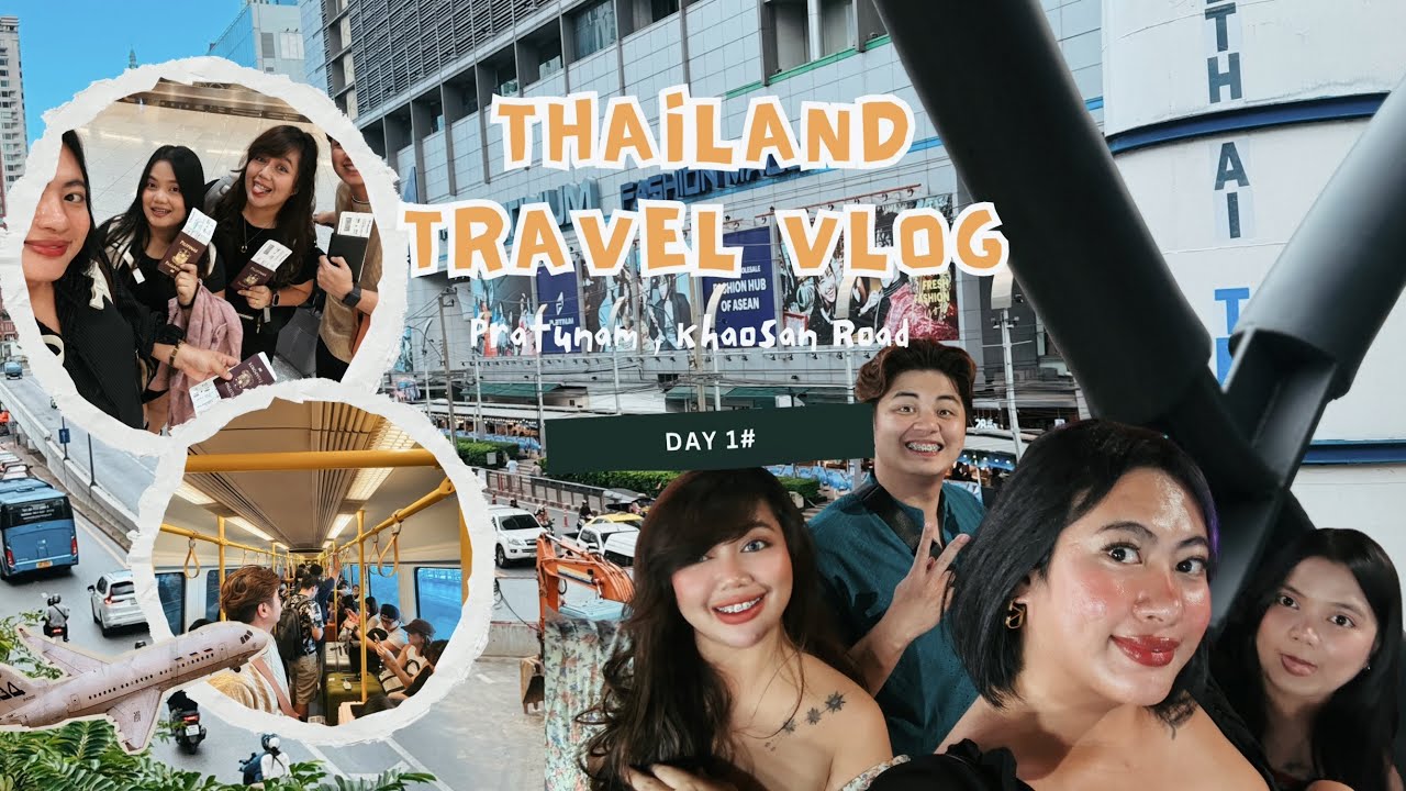 THAILAND TRAVEL VLOG 2025 ( Pratunam market & Kao-san Road)