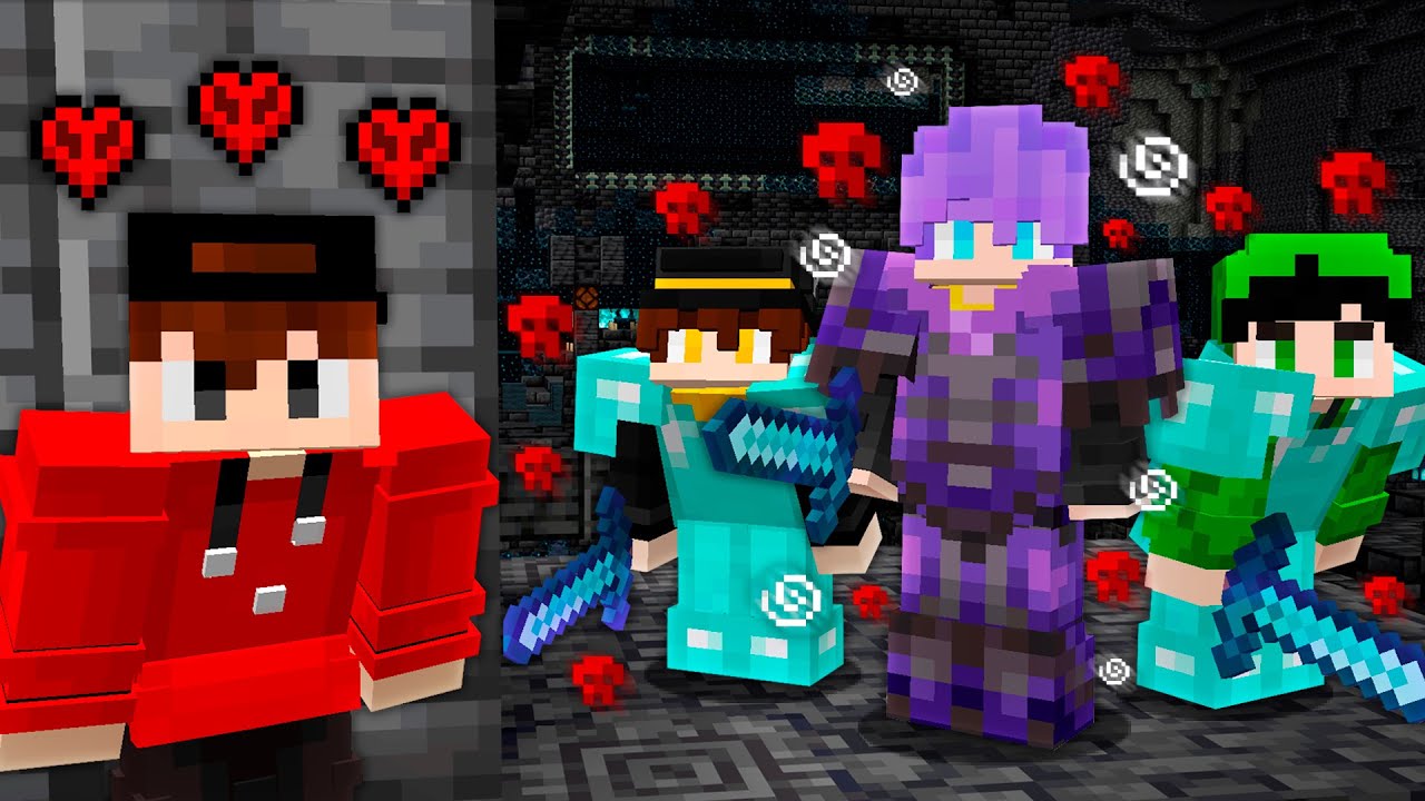 FUI CAÇADO POR CAÇADORES DE RECOMPENSA NO MINECRAFT HARDCORE