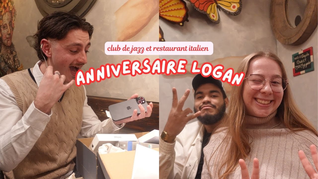 Les 23 ans de Logan 🥂 (Caveau de la Huchette + restaurant italien) 🎷