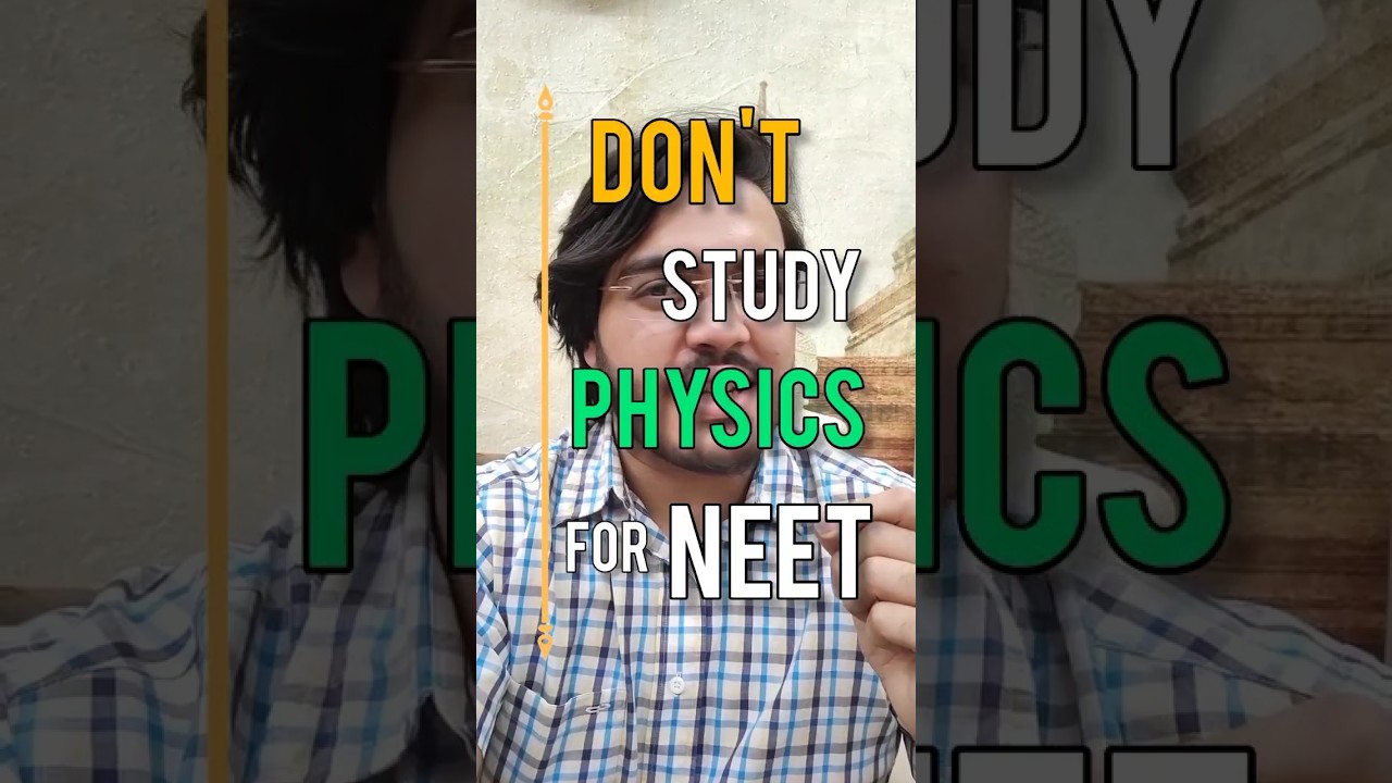 Dare Not Ignore These 5 Physics Topics for NEET #neet #mbbsmd #aiims