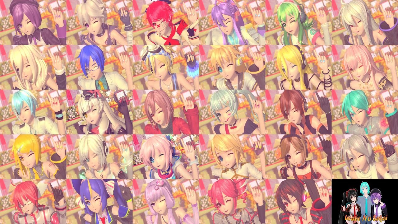 [Urabe No Sekai Compilation] Patchwork Staccato -ft Project DIVA PC Characters