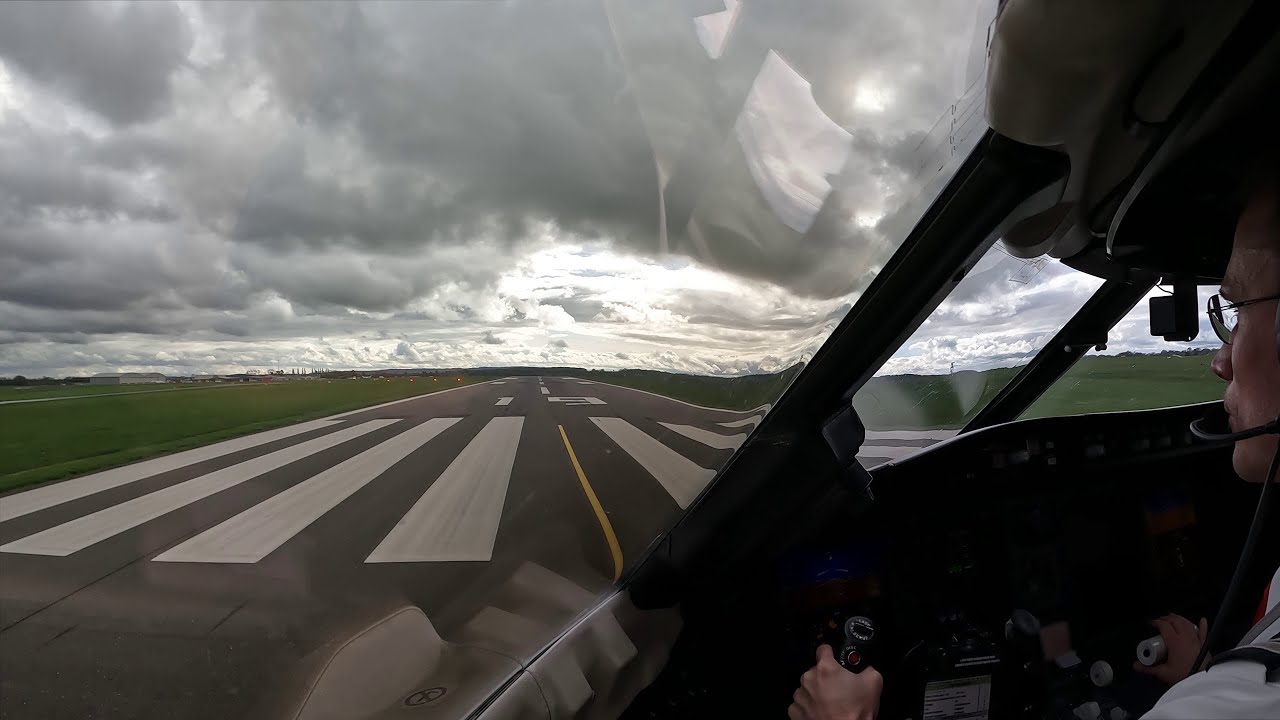 Business Jet | Challenger 605 | Take-Off from Oxford (OXF/EGTK) | February 2024