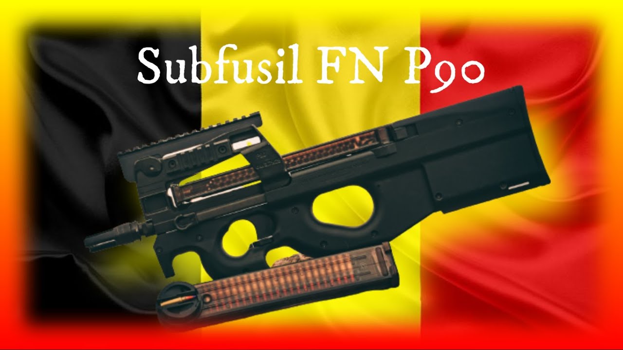 Subfusil belga. FN P90. El futuro de los subfusiles.