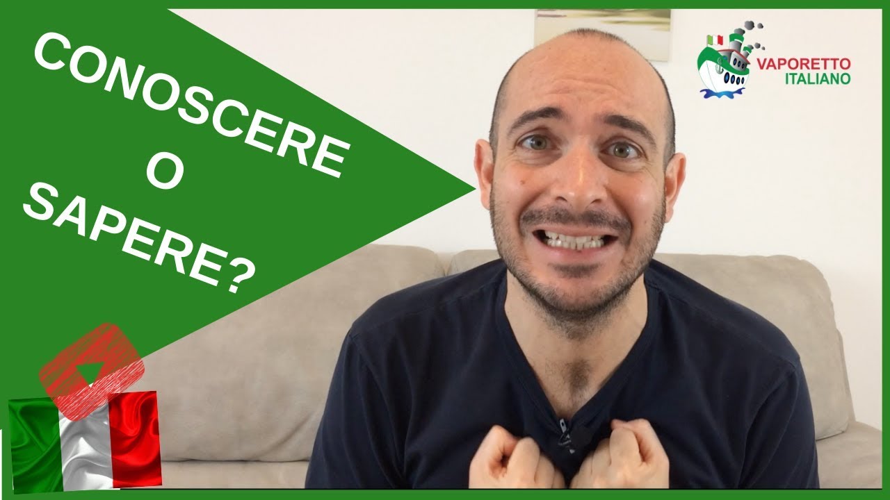 SAPERE e CONOSCERE | Qual &egrave; la differenza? | Impara l&rsquo;italiano con Francesco
