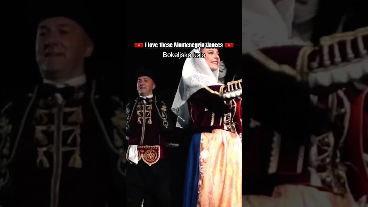 Traditional Group Dance from Montenegro &ndash; A Balkan Music Celebration