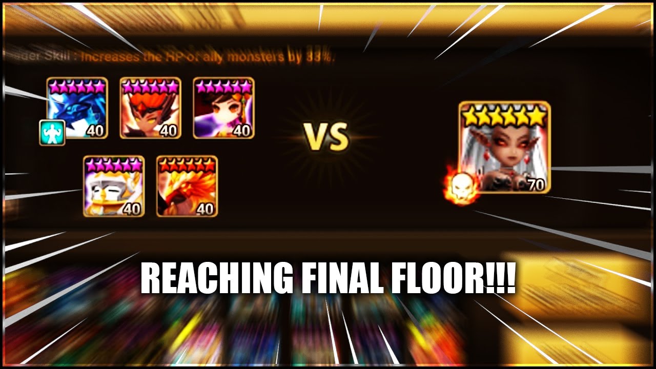 Summoners War | TOAH 100 Lyrith Guide - Infiltrating the Final Floor