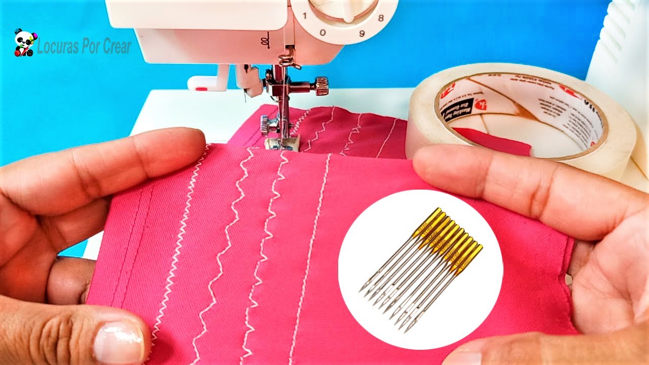 😊COMO COSER LYCRA Y TELAS ELASTICAS EN MAQUINA CASERA!! trucos y consejos que tal vez no conocías👍✅