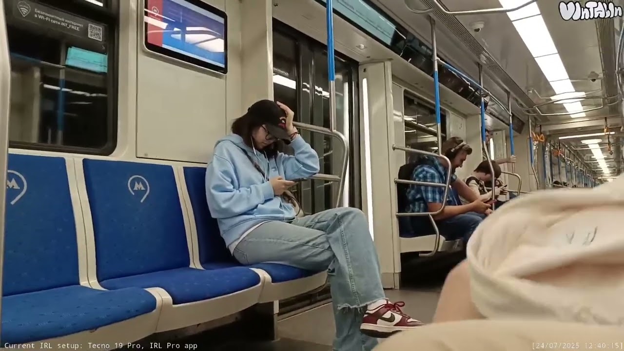 2168im389 2025-07-24 p1 IRL Moscow Metro Trip - дневное метро - Tecno 19 Pro