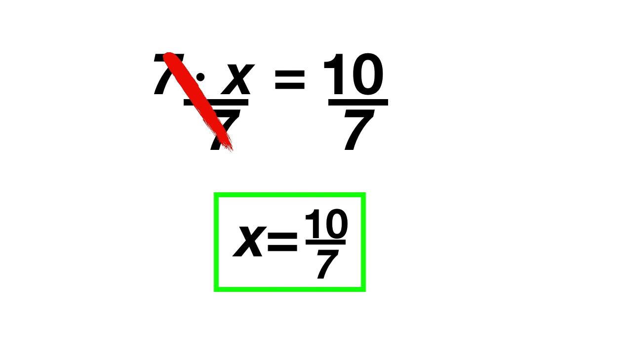 One Step Equations - Multiplication and Division