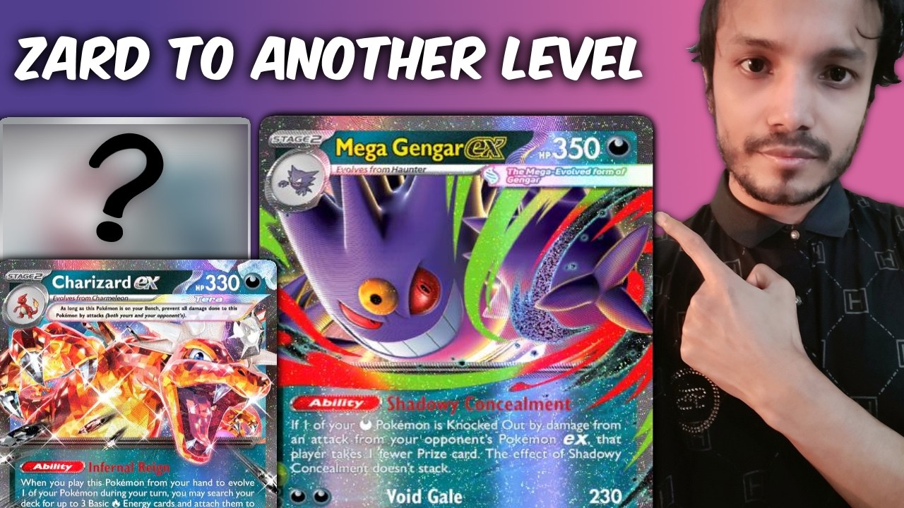 Этот НОВЫЙ Mega Gengar ex выводит Charizard ex на новый уровень!