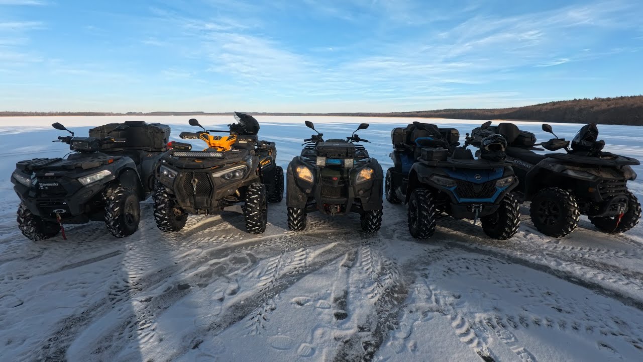 Kymco Mxu700, Kawasaki Brute Force 750, CF Moto 625, Kymco Mxu 550, Segwey 500