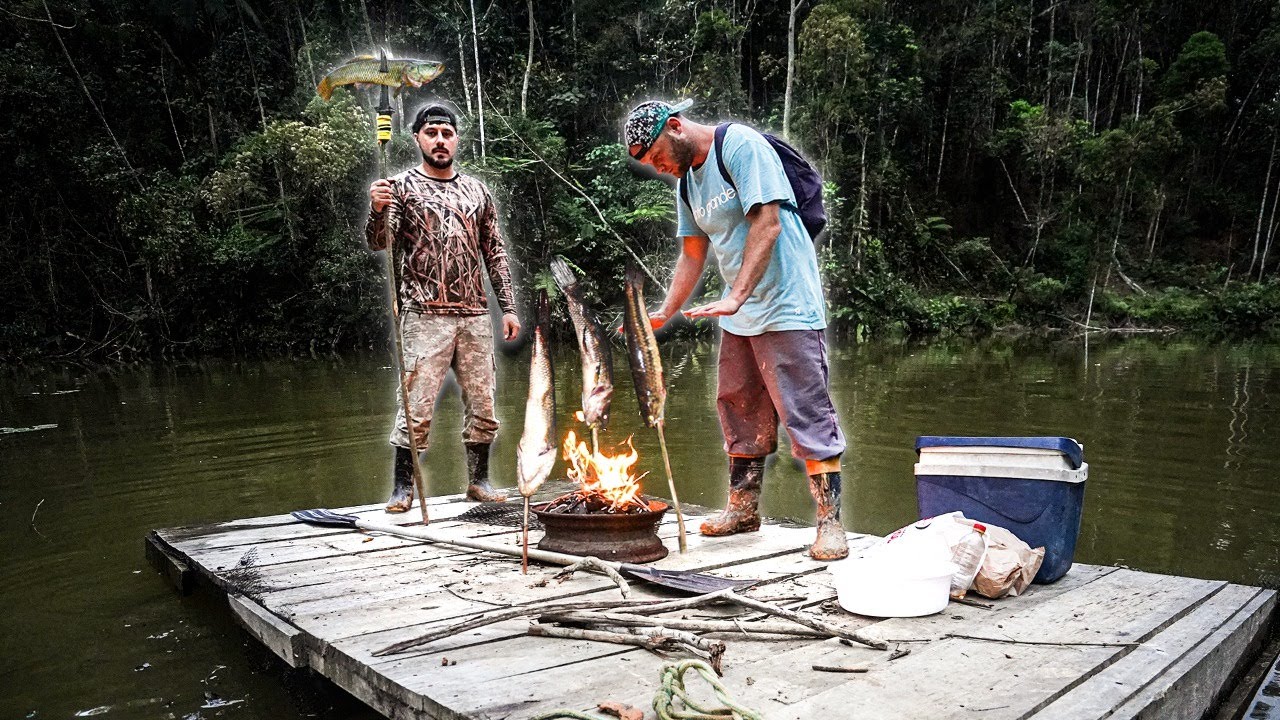 LARGADOS E PERDIDOS - CONSEGUIMOS MUITOS PEIXES NESSE LAGO