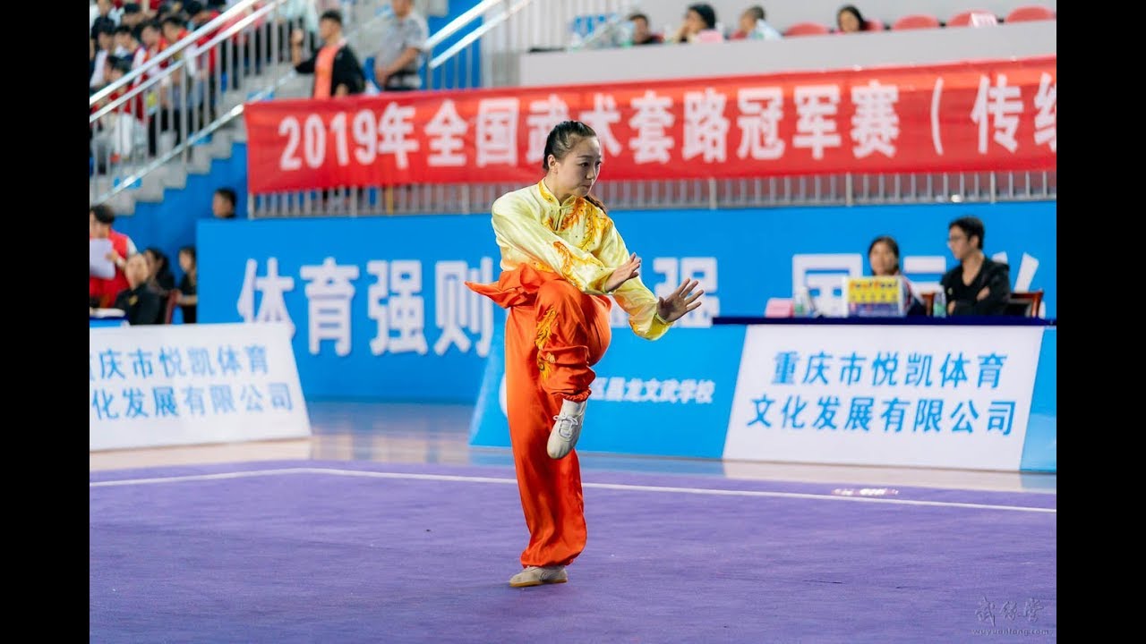 Women's Baguazhang 女子八卦掌 第2名 河北队 郭梦娇 9.01分 2019年全国武术套路冠军赛(传统项目)