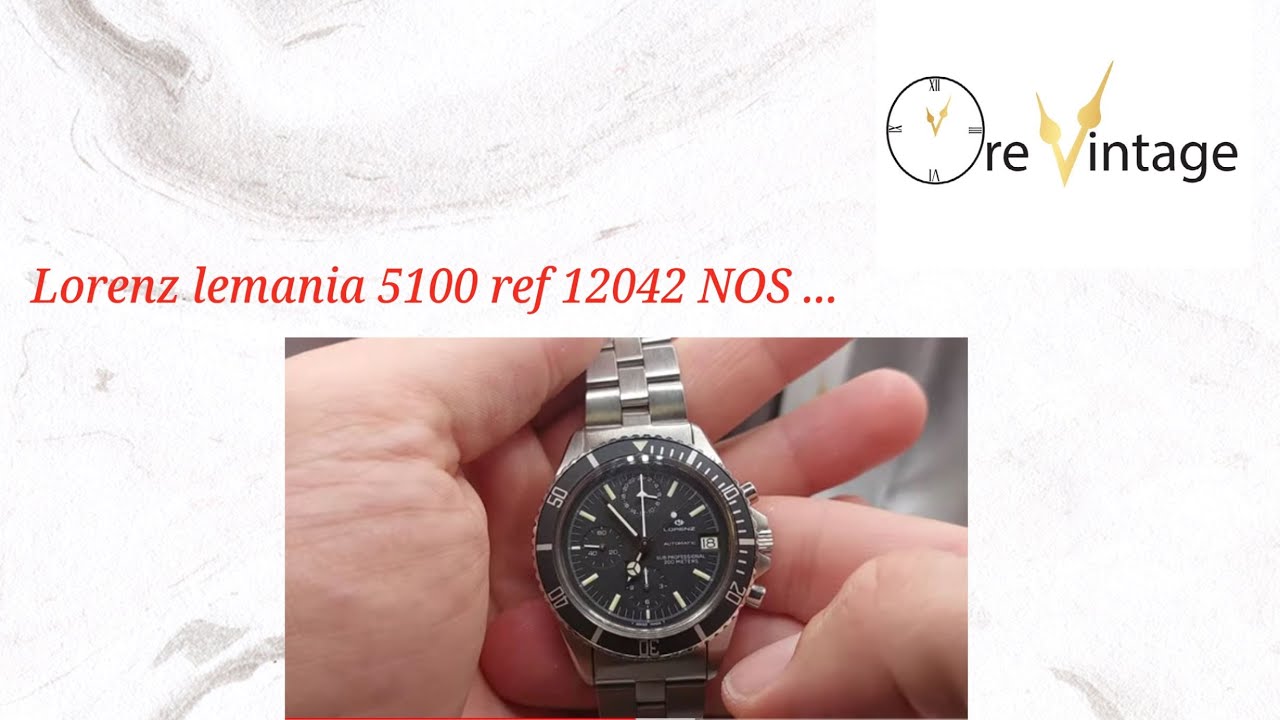 LORENZ SUBMARINER 12042 LEMANIA 5100 NOS