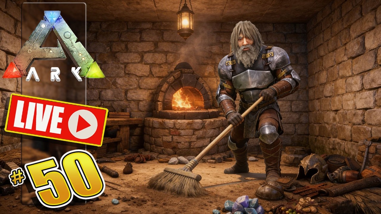 SÉRIE : ARK SURVIVAL EVOLVED - NA ILHA - PT 50 (ORGANIZANDO E LIMPANDO A BASE) - LIVE - PTBR