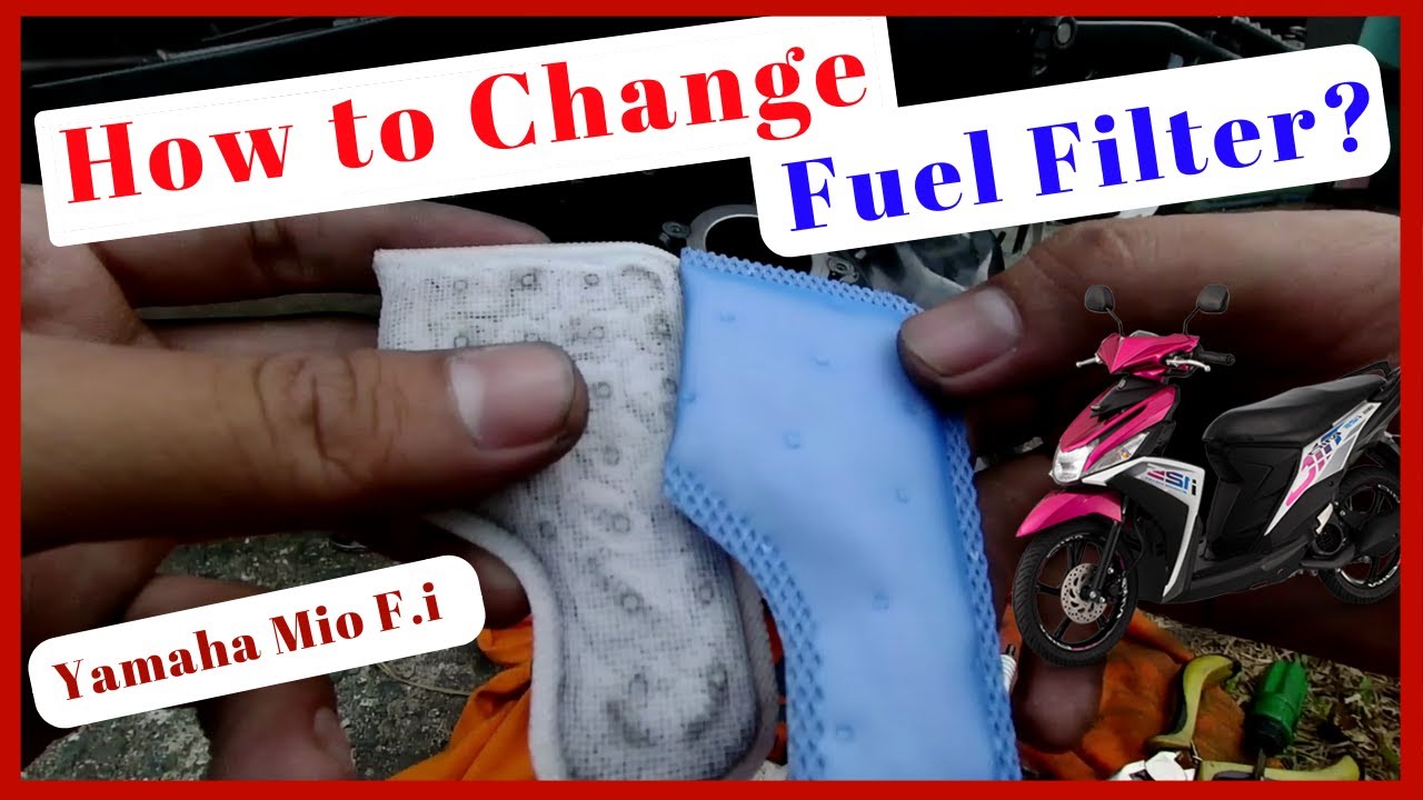 How to change Fuel Filter I Yamaha Mio F.i. I Solusyon sa Mahinang Hatak at  Namamatay na Makina.