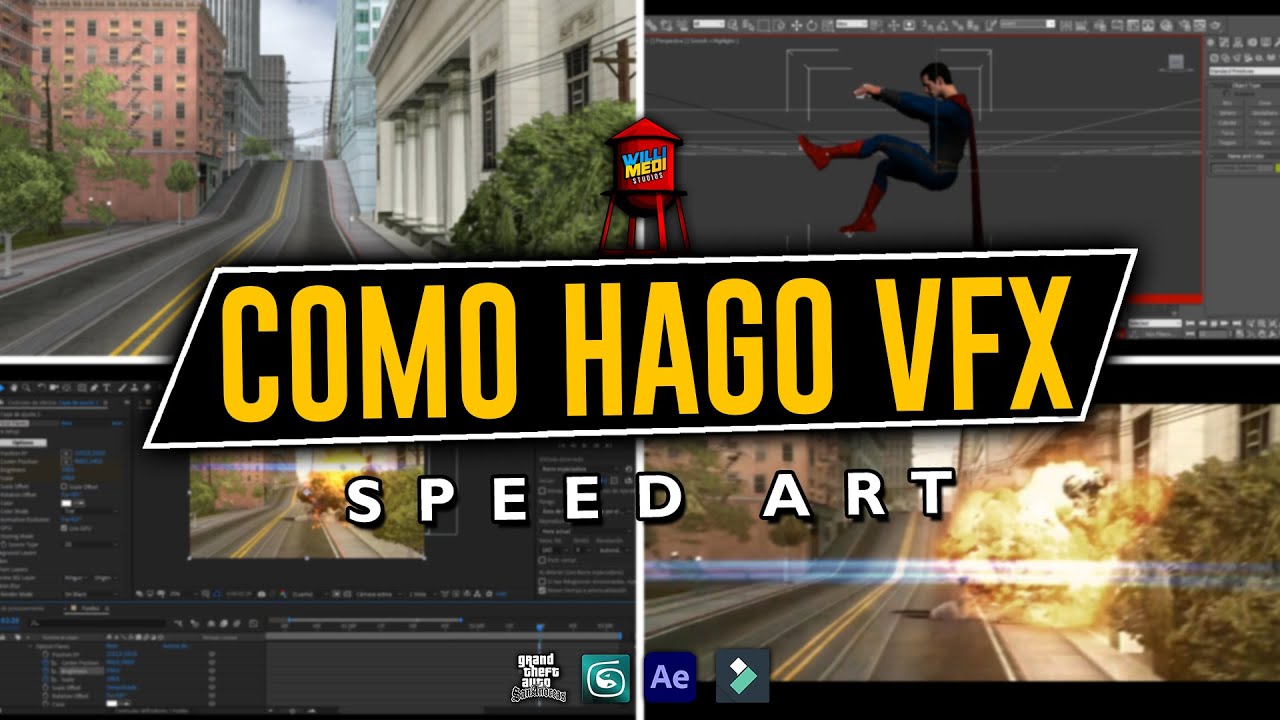 Speed Art | Cómo hago VFX en mis videos Loquendo GTA SA